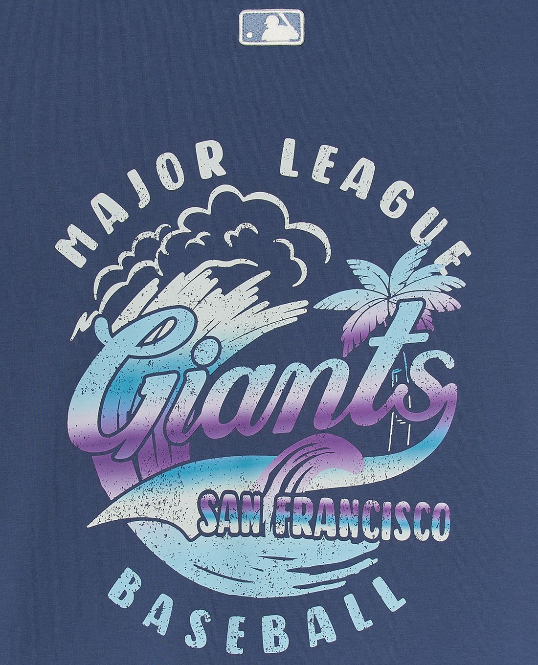 MLB - Áo thun unisex tay ngắn Summer Vintage-Washing Graphic - Ảnh 6