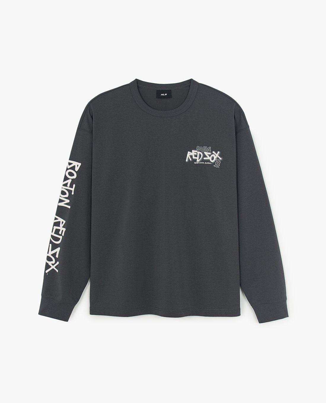 MLB - Áo sweatshirt unisex cổ tròn Basic Street Logo - Ảnh 3