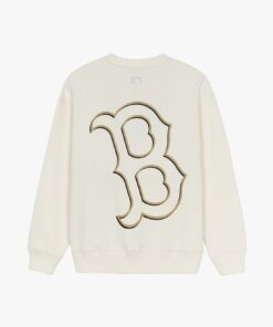 Alternative view of MLB - Áo sweatshirt unisex cổ tròn tay dài Basic Mega Logo Over Fit