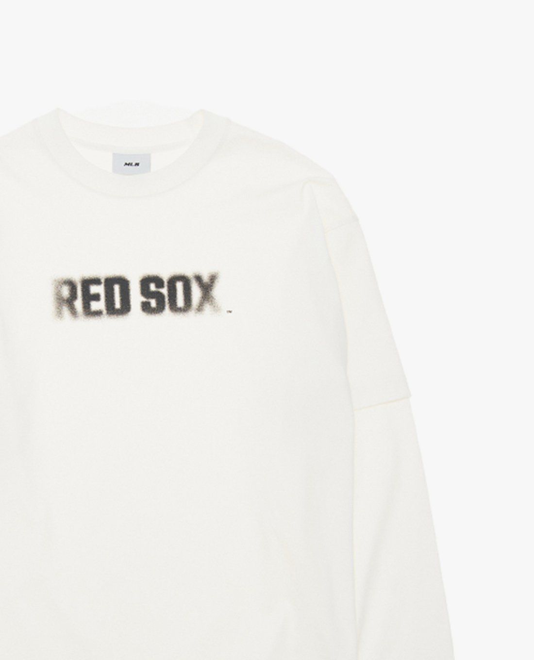 MLB - Áo thun unisex cổ tròn tay dài in logo - Ảnh 2