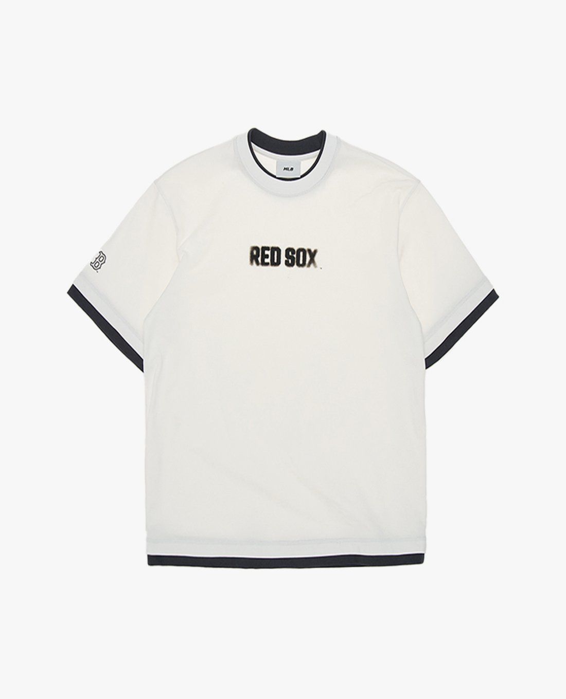 MLB - Áo thun unisex cổ tròn tay ngắn Varsity