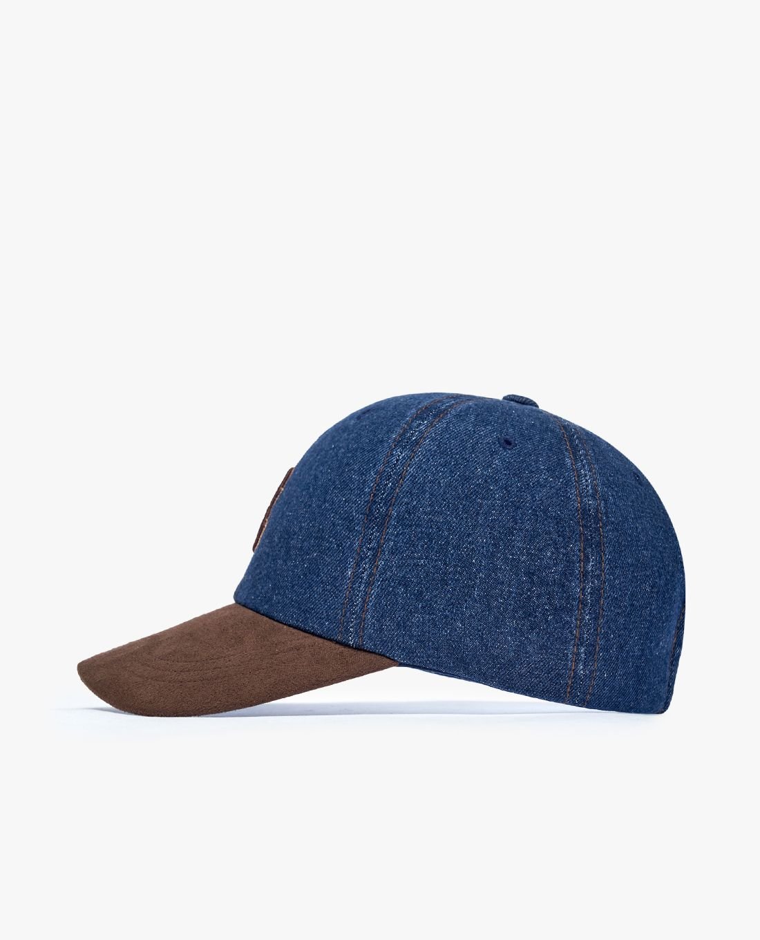 MLB - Nón bóng chày unisex Denim Suede Touch - Ảnh 2