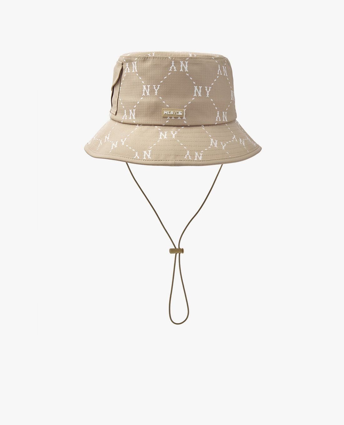 MLB - Nón bucket unisex Diamond Monogram Sporty Safari - Ảnh 4