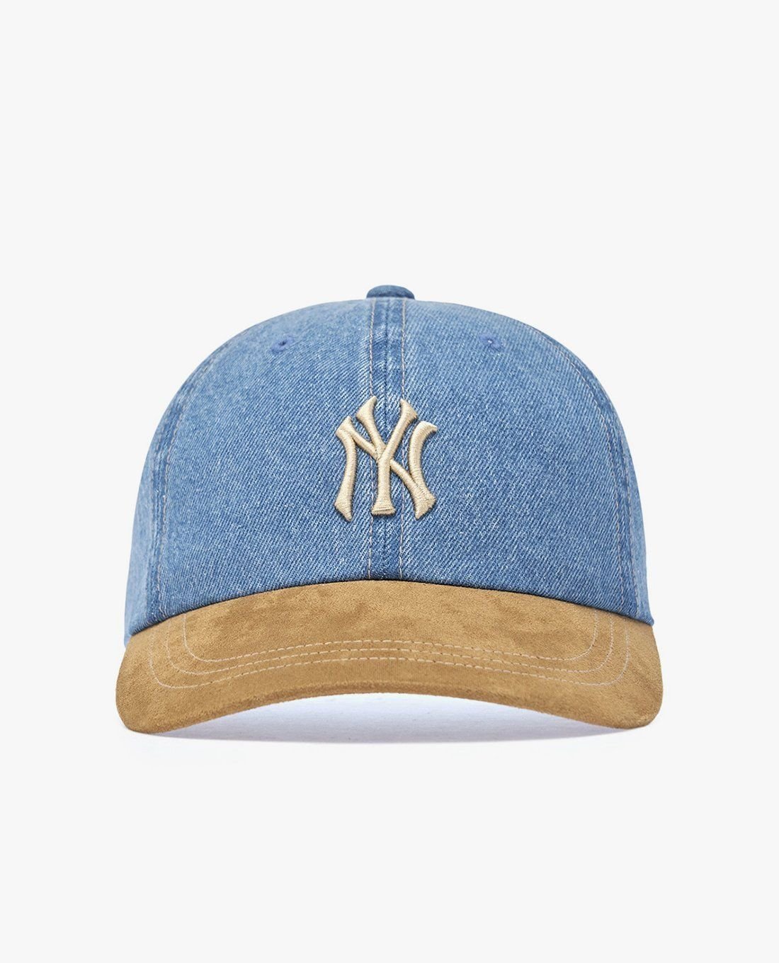 MLB - Nón bóng chày unisex Denim Suede Touch - Ảnh 3