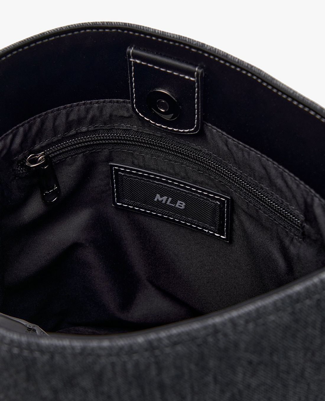 MLB - Túi đeo vai nữ Denim Coopers Mega - Ảnh 6