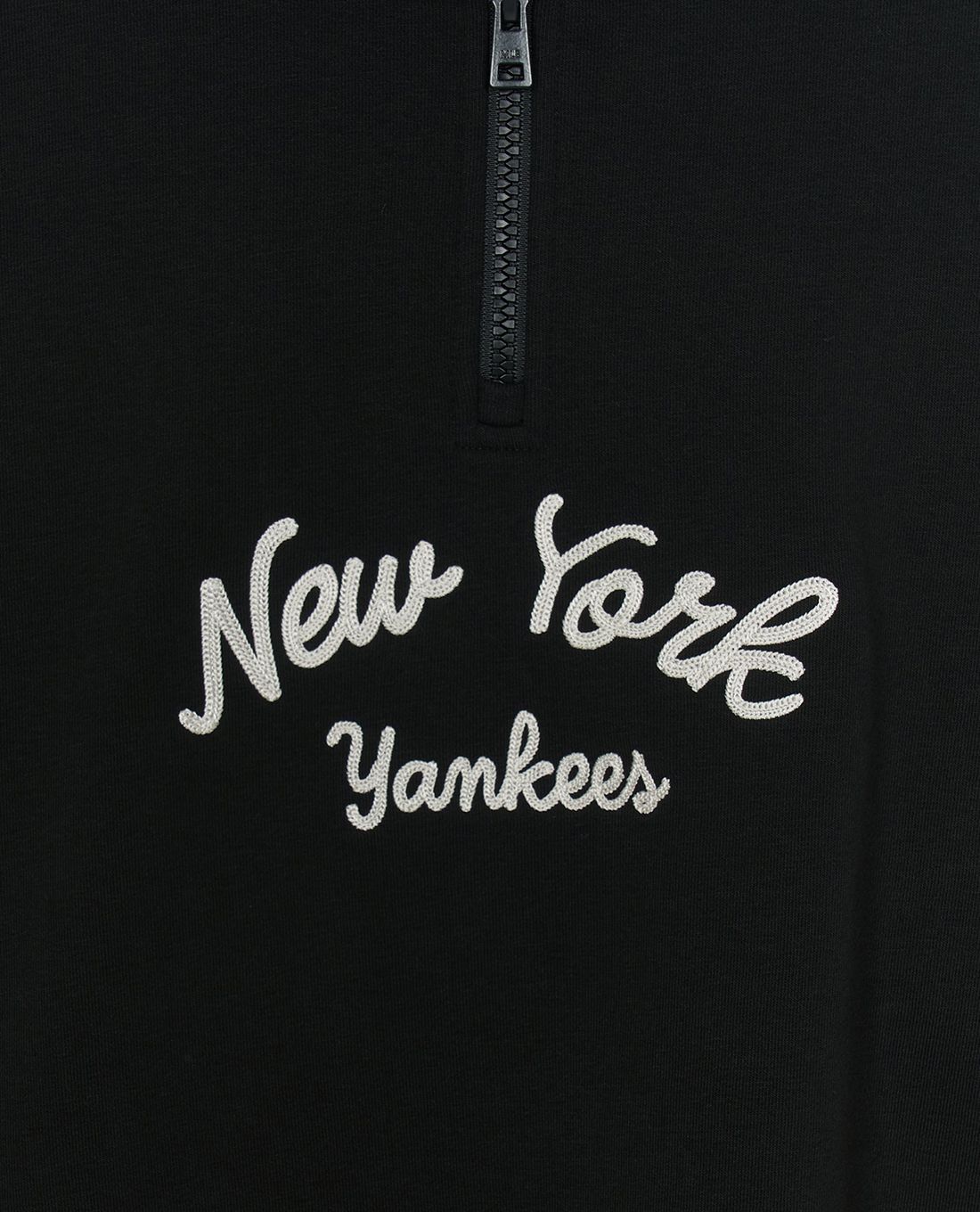 MLB - Áo sweatshirt unisex cổ bẻ tay dài Basic Lettering - Ảnh 7