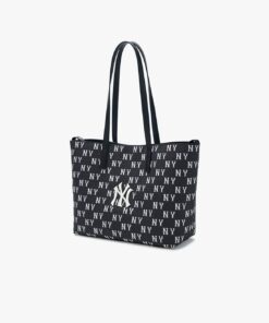 Alternative view of MLB - Túi tote nữ phom chữ nhật Classic Monogram Jacquard