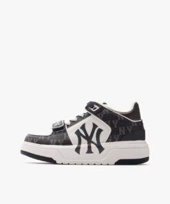 MLB - Giày sneakers unisex cổ thấp Chunky Liner Mid Denim