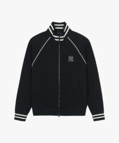 MLB - Áo khoác thể thao unisex cổ trụ tay dài Jacquard Monogram