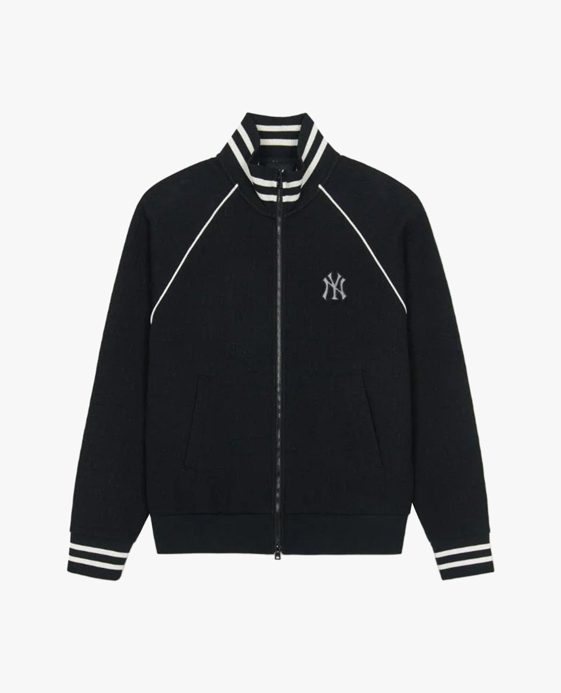 MLB - Áo khoác thể thao unisex cổ trụ tay dài Jacquard Monogram