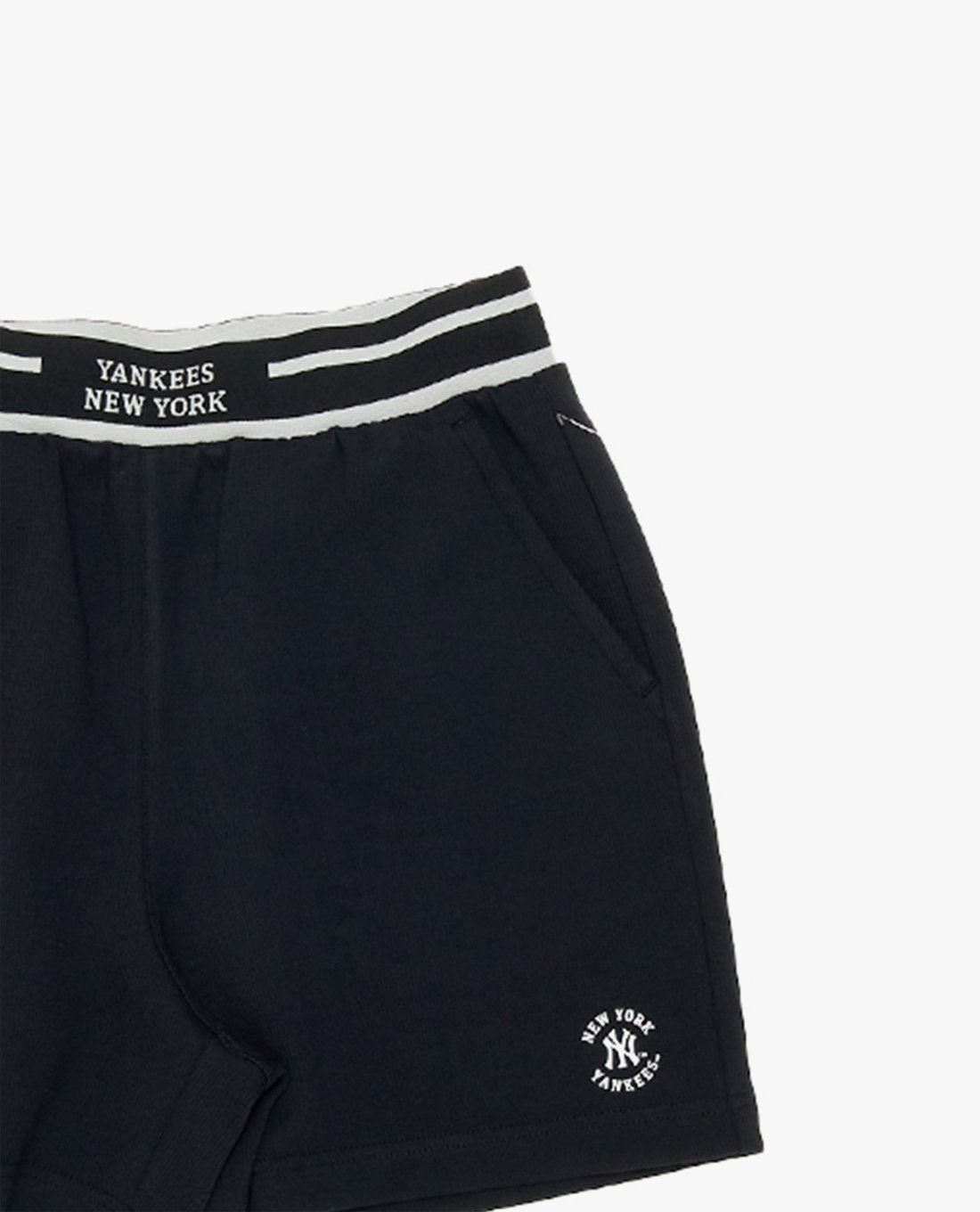 MLB - Quần short ngắn nữ lưng thun kẻ sọc - Ảnh 2