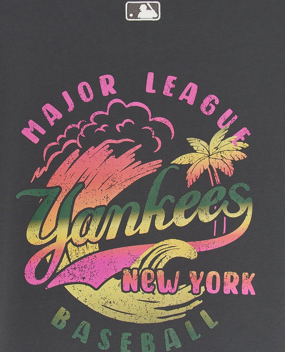 MLB - Áo thun unisex tay ngắn Summer Vintage-Washing Graphic - Ảnh 7
