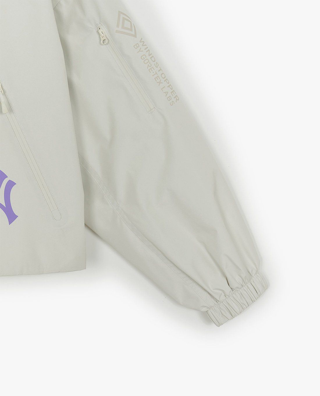 MLB - Áo khoác gió nữ phối mũ Gore Windstopper 2L - Ảnh 3