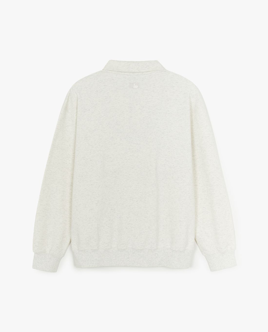 MLB - Áo sweatshirt unisex cổ bẻ tay dài Basic Lettering - Ảnh 2