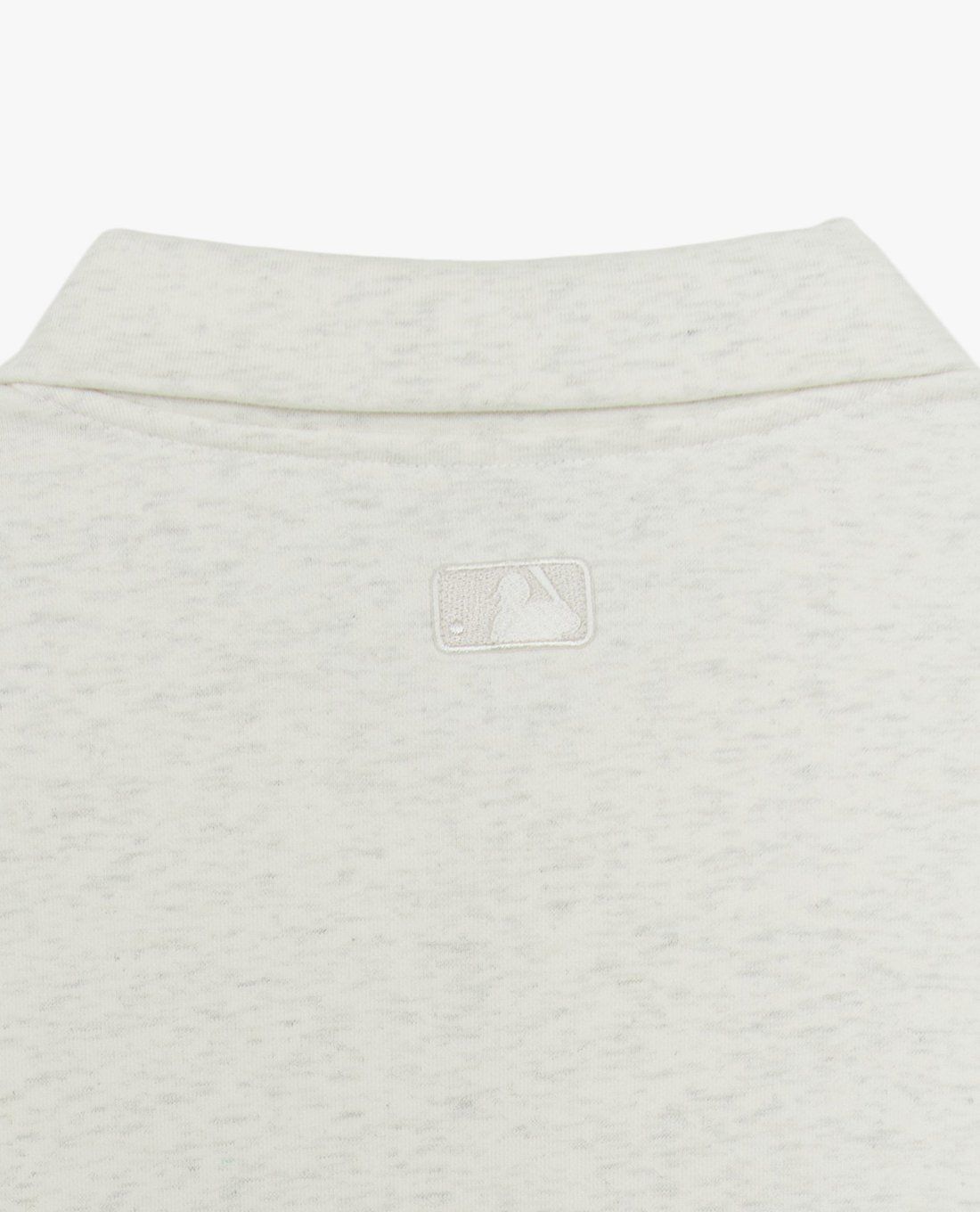 MLB - Áo sweatshirt unisex cổ bẻ tay dài Basic Lettering - Ảnh 5