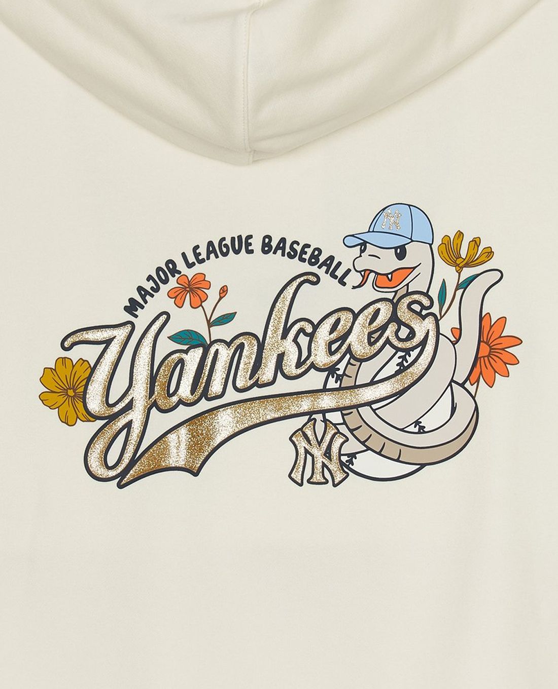 MLB - Áo hoodie unisex tay dài New Year Snake Overfit - Ảnh 6