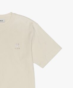 Alternative view of MLB - Áo thun unisex cổ tròn tay ngắn phối logo