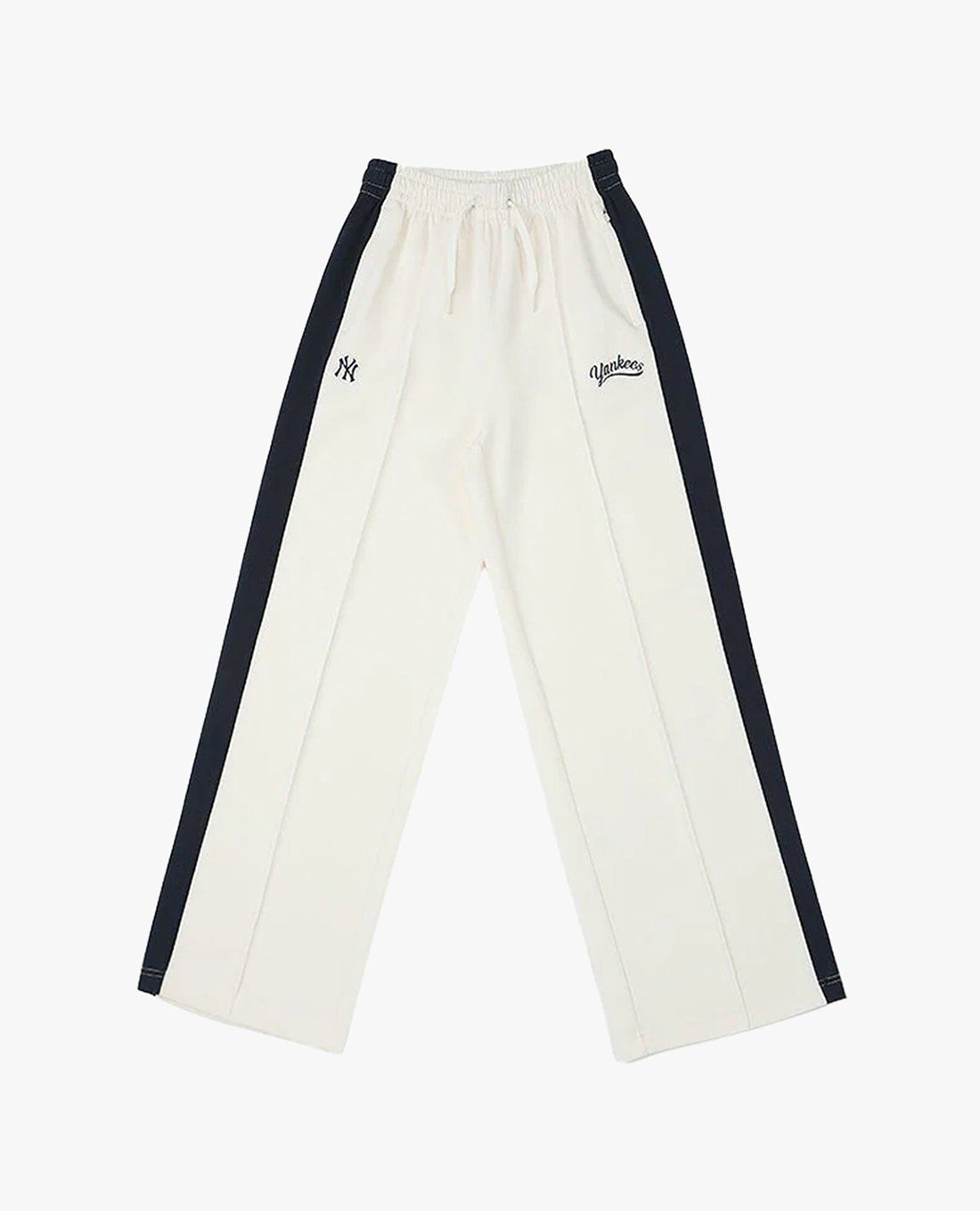 MLB - Quần dài nữ ống rộng lưng thun Varsity Color Block