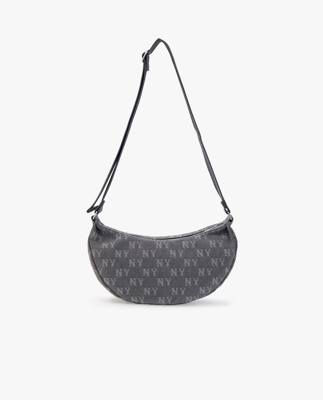 MLB - Túi đeo vai nữ Classic Jacquard Denim Monogram - Ảnh 4