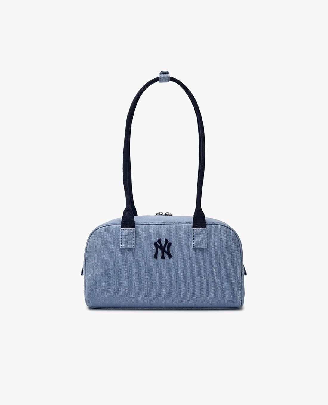 MLB - Túi đeo vai nữ Denim Varsity Cursive - Ảnh 4