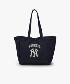 Alternative view of MLB - Túi tote unisex Vintage Lettering Denim