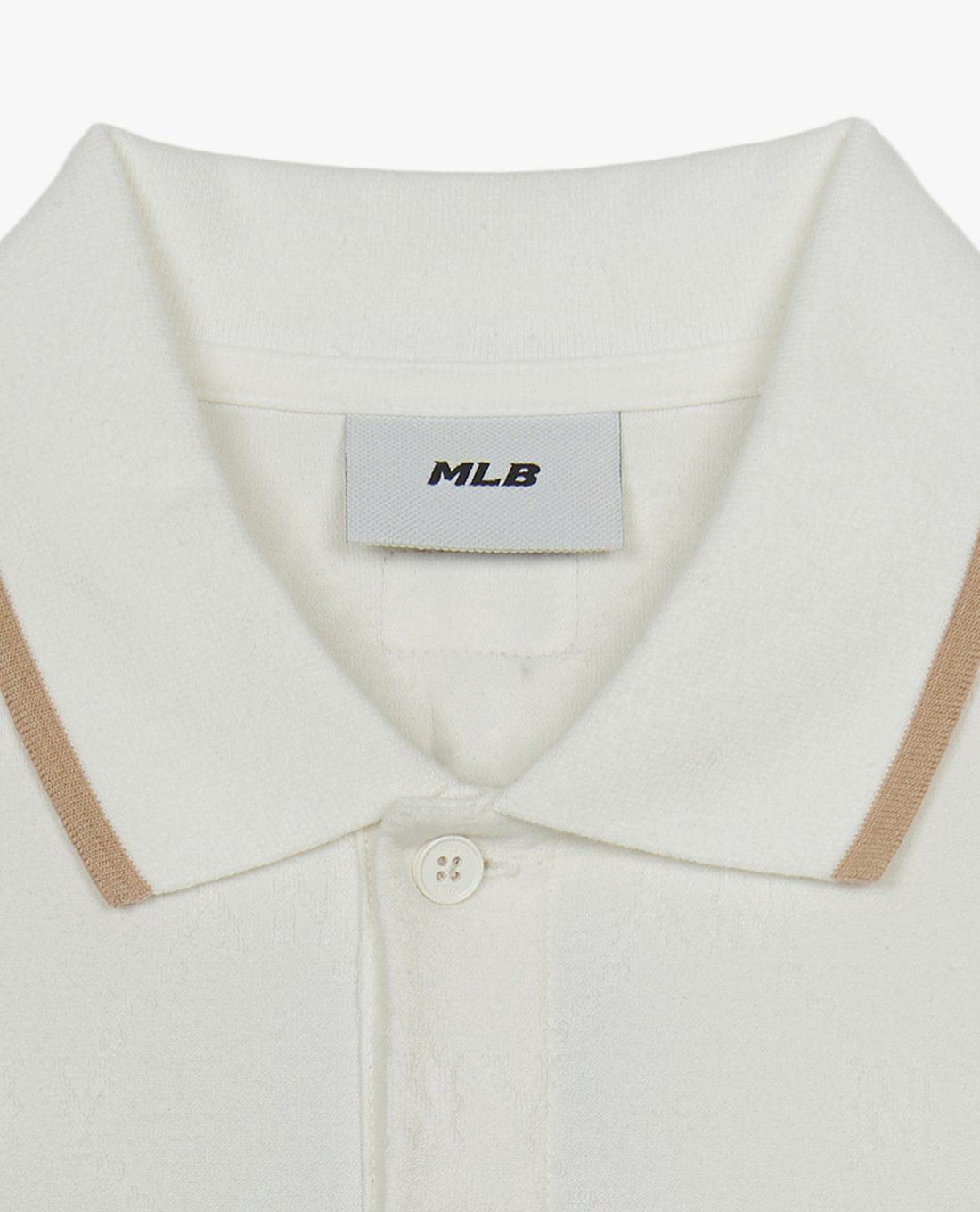 MLB - Áo polo unisex tay ngắn Dia Monogram Jacquard Color - Ảnh 3