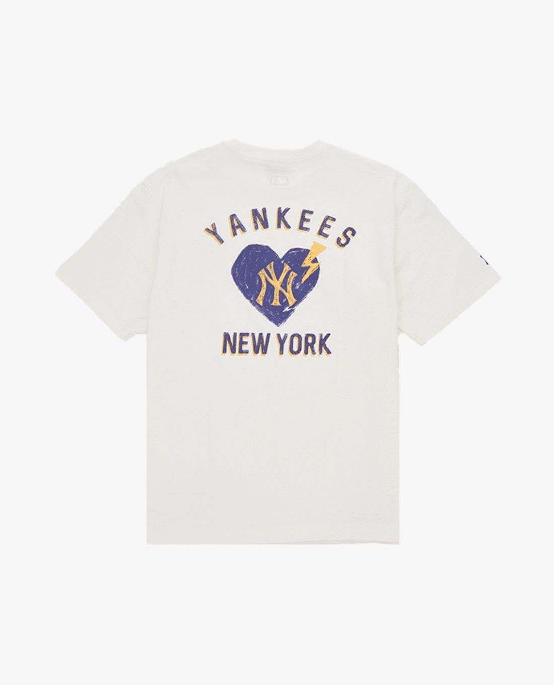 MLB - Áo thun unisex cổ tròn tay ngắn Legends Heart - Ảnh 2