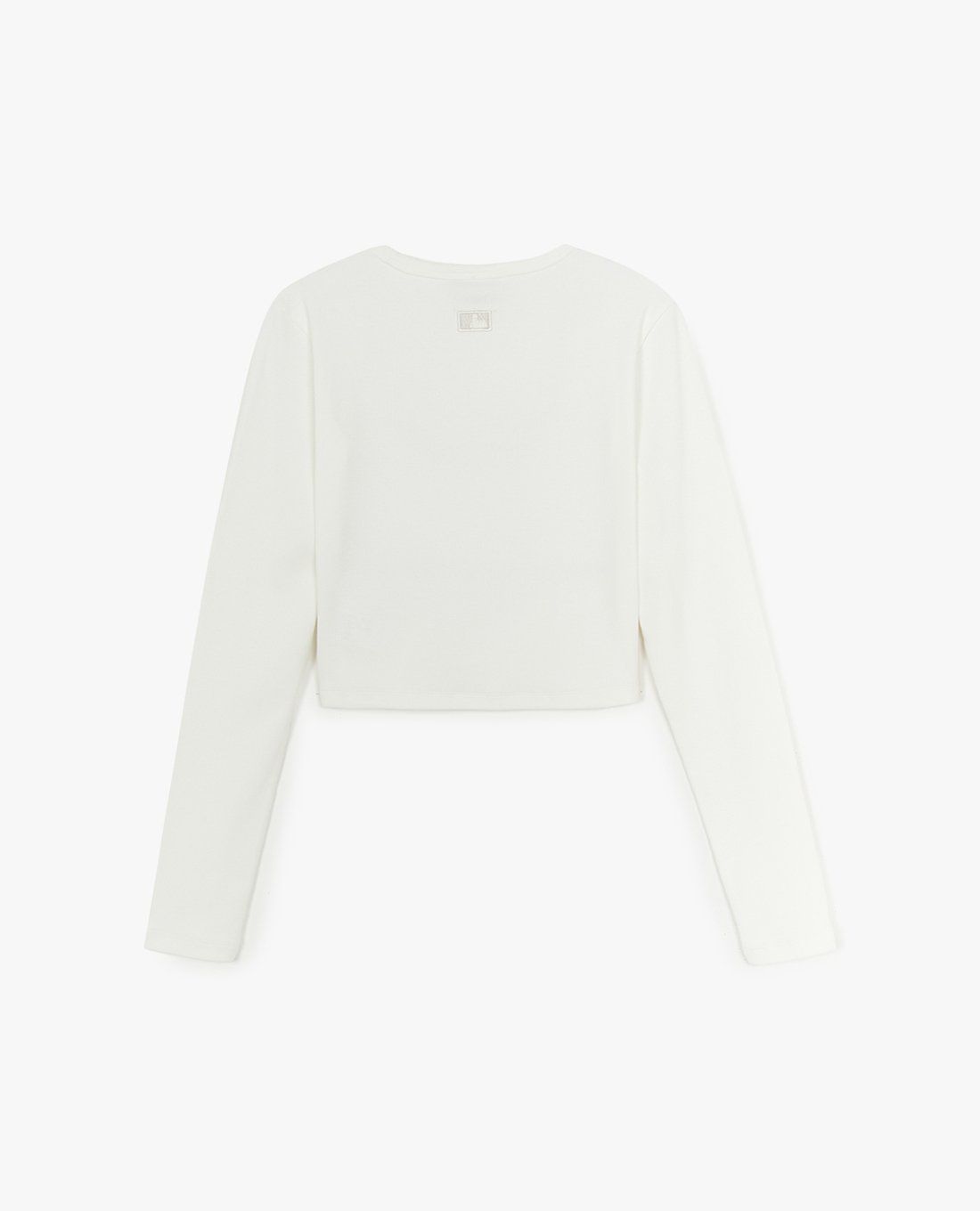 MLB - Áo croptop nữ cổ tròn tay dài Basic Coopers - Ảnh 3