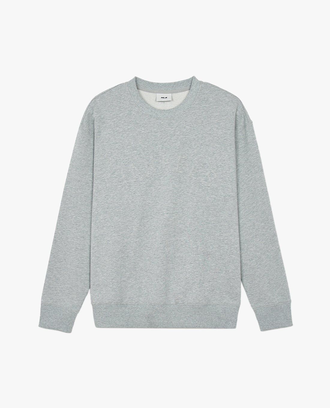 MLB - Áo sweatshirt unisex cổ tròn tay dài Basic Embo Letter Graphic