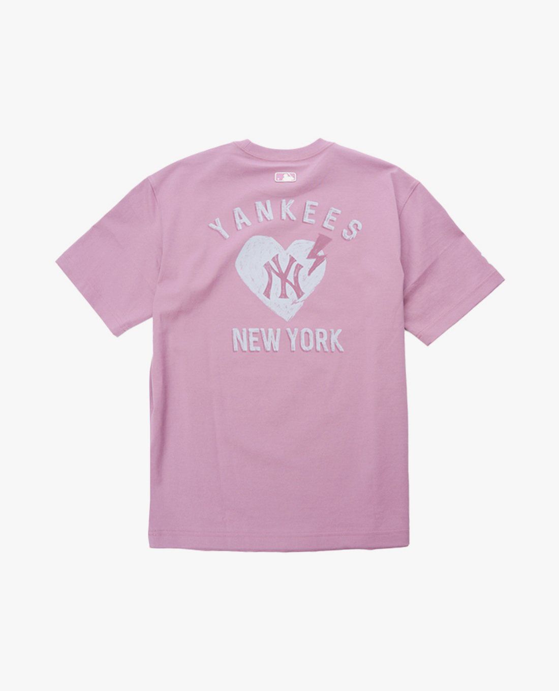 MLB - Áo thun unisex cổ tròn tay ngắn Legends Heart - Ảnh 2