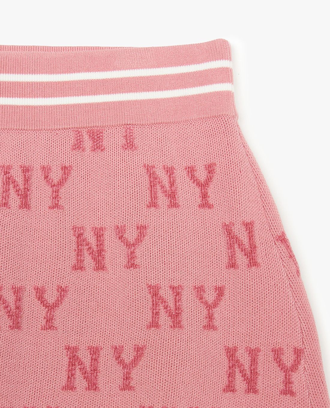 MLB - Chân váy chữ A mini dệt kim Monogram - Ảnh 3