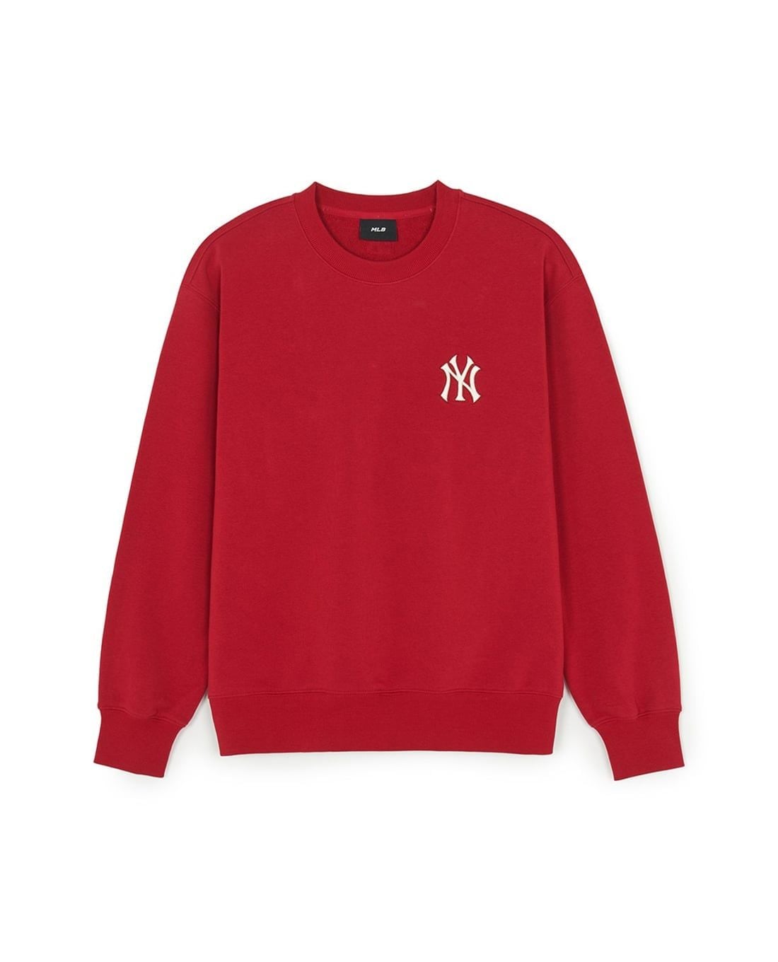 MLB - Áo sweatshirt unisex cổ tròn tay dài New Year Horse Red