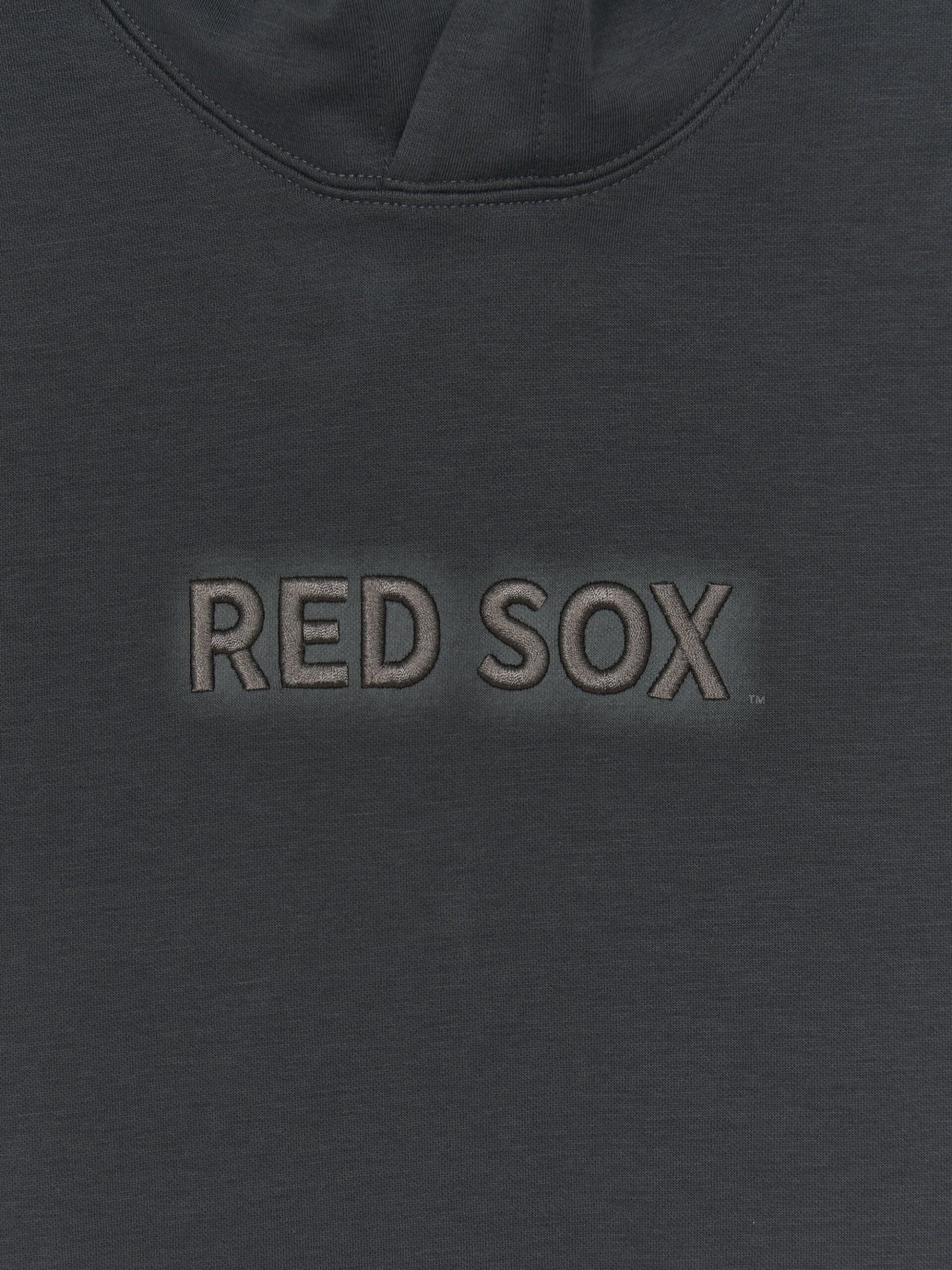 MLB - Áo hoodie nỉ lót bông logo nhỏ cơ bản Boston Red Sox - Ảnh 9